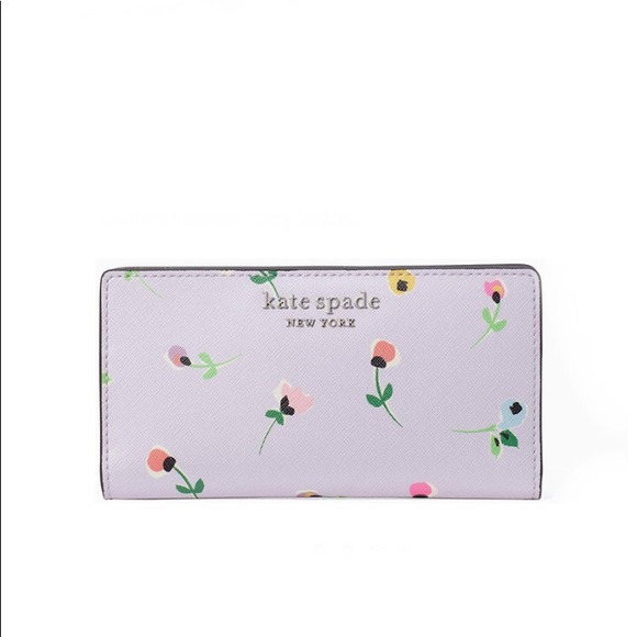 kate spade cameron floral wallet